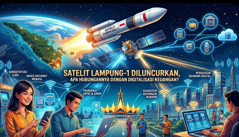 Satelit Lampung-1 Diluncurkan, Apa Hubungannya dengan Digitalisasi Keuangan?