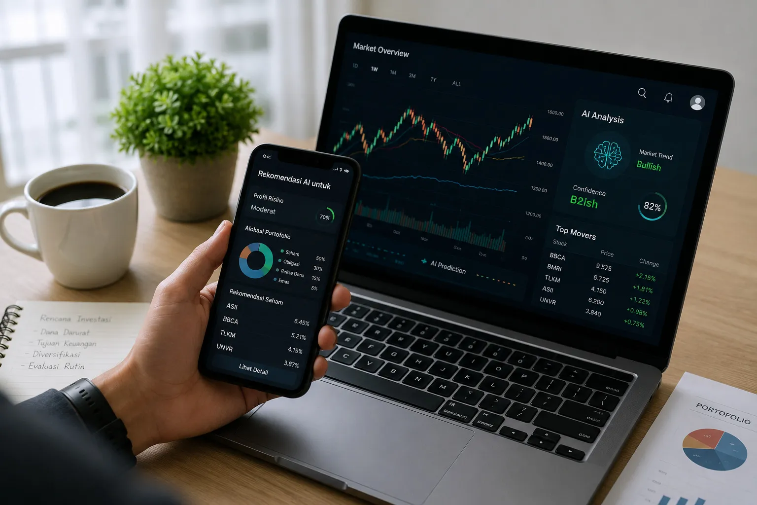 Ketika AI Menentukan Investasi Anda: Peluang dan Risiko